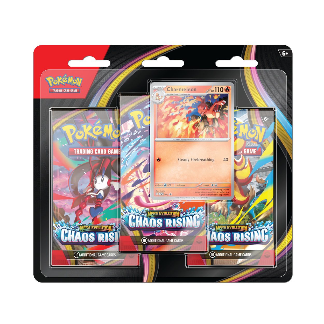 Chaos Rising - 3 Pack Blister Charmeleon